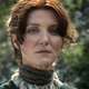 Michelle Fairley en el papel de Catelyn Stark cuando era un personaje ligeramente más feliz y menos muerto